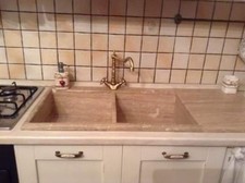 LAVELLO LAVABO LAVANDINO CUCINA IN PIETRA OFFERTA  116x50x19