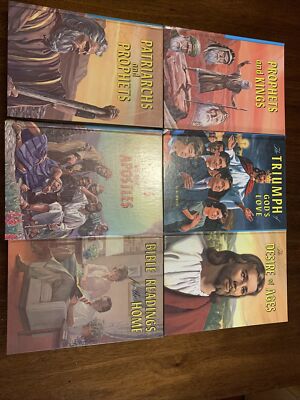 Lot of 6 Ellen G. White HC Books - The Desire of Ages, Prophets and Kings, etc.