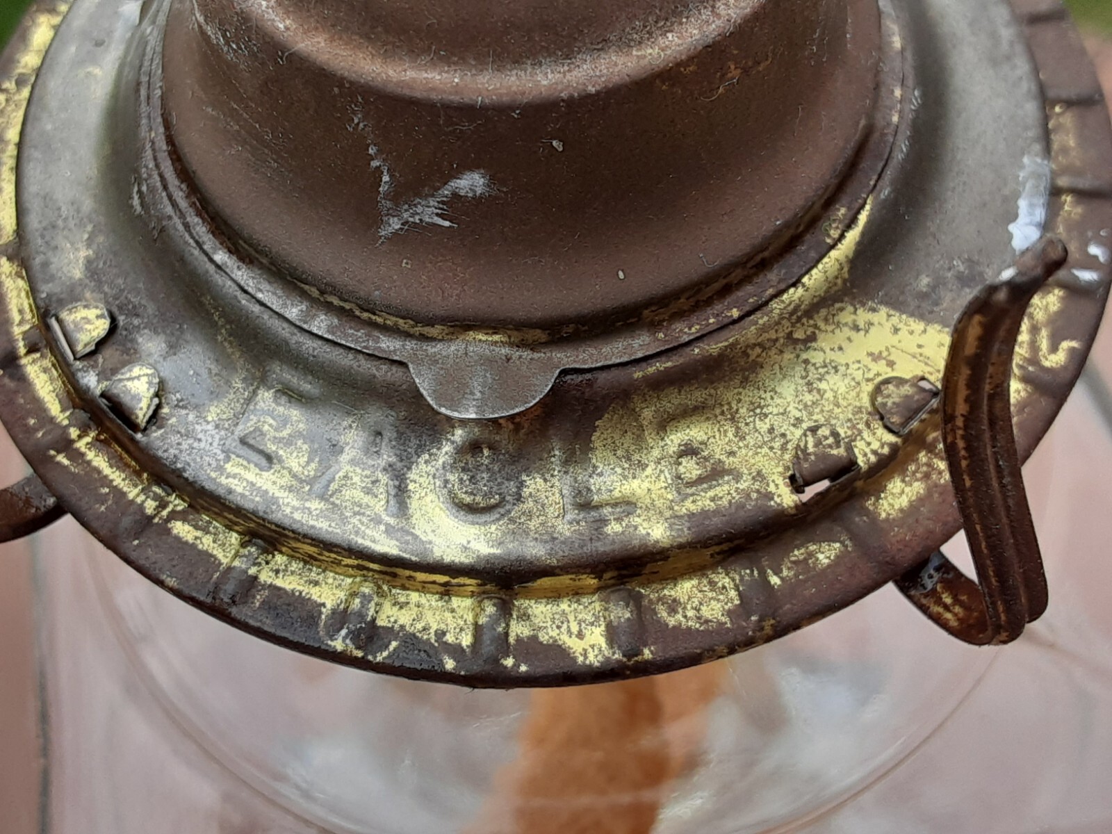 Plume & Atwood Clear Glass Oil Lamp, Thomaston Conn. eBay