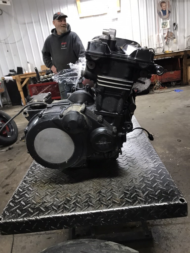 87 Kawasaki ZG1000 ZG 1000 Concours Engine Motor