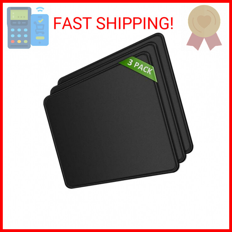 MROCO Mouse Pad [30 Larger] with Stitched Edges, 3 Pack Premium