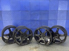 18x8 18x9 Volk Racing Forged Dura Te037 Reps One Wheel Damaged Set 18x8 18x9 Volk Racing Forged Dura Te037 Reps One Wheel Damaged Set