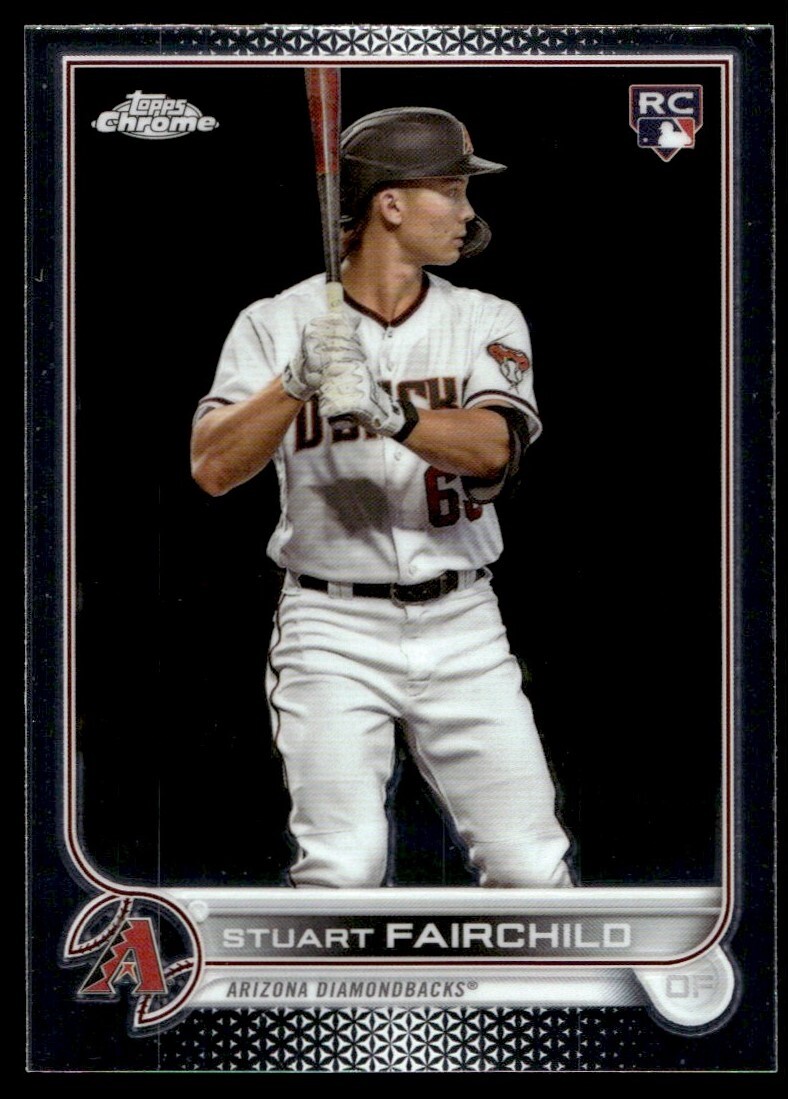 2022 Topps Chrome Sonic Stuart FaiRChild Rookie G26 Arizona