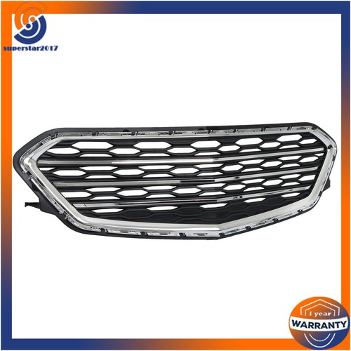 For Chevrolet Equinox 2016 2017 Chrome 2Pcs Front Bumper Upper & Lower Grille - Picture 6 of 17
