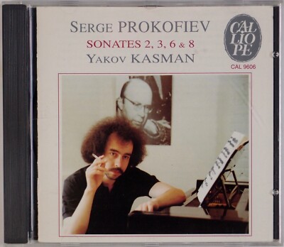PROKOFIEV: Piano Sonatas 2,3,6&8 Calliope Yakov Kasman CD NM