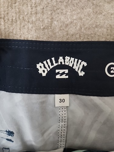 Billabong Sundays Pro Boardshorts Uomo 30 Blu Haze Performance Elasticizzato NUOVO - Foto 8 di 11