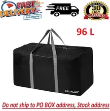 Extra Large Duffle Bag Travel Luggage Sports Gym Tote Men Women Waterproof 96L