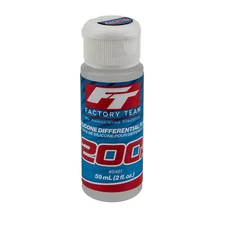 Factory Team Associated Silicone Diff Fluid 200,000 cSt #5461 2 fl.oz. 59mL