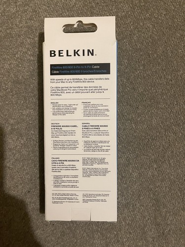 Belkin 1.8 m FireWire Cable - Picture 2 of 2