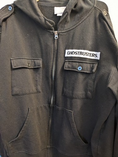 Ghostbusters No Ghost Logo Military Zip Up Hoodie Ripple Junction Great Spooky - Bild 2 von 4