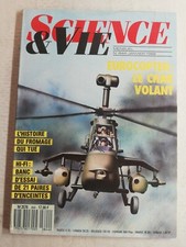 N134 Science et Vie N°844 janv 1988 Eurocopter le Char volant, hi-fi, banc d'ess