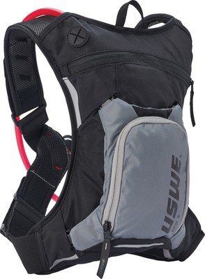 USWE MOTO HYDRO 3 BLK CARBON 2.0L HYDRATION PACK PNP TUBE*