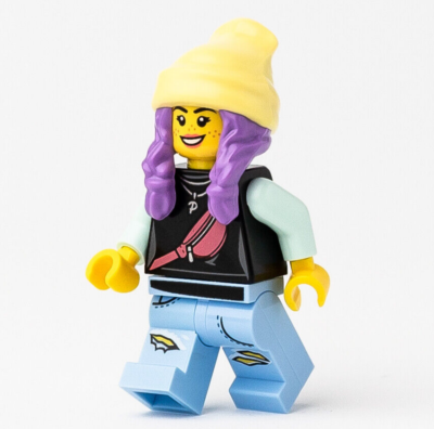 New LEGO Hidden Side Minifigure: Parker Jackson Smile