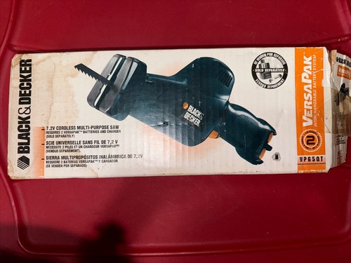 Black & Decker VP650T 7.2V Cordless Multi-Purpose Saw Tool Only New Open Box