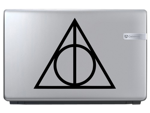 Harry Potter Vinyl Decal Sticker Car Window Wall Laptop Deathly Hallows Symbol - Picture 4 of 7