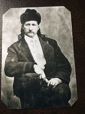 Dead Man's Hand Wild Bill Hickok tintype C296RP | eBay