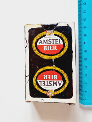 CARTE DA GIOCO AMSTEL BIER POKER BRIDGE ORIGINAL VINTAGE PLAYING CARDS NEW