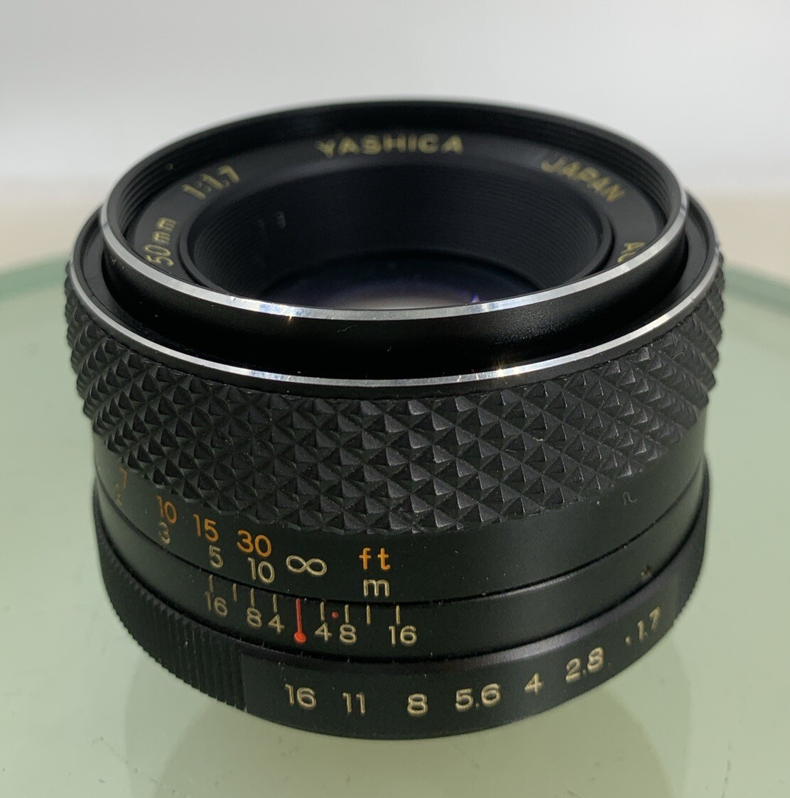 Yashica Auto Yashinon DS-M 50mm f1.7 - M42 Mount LENS BLACK TESTED