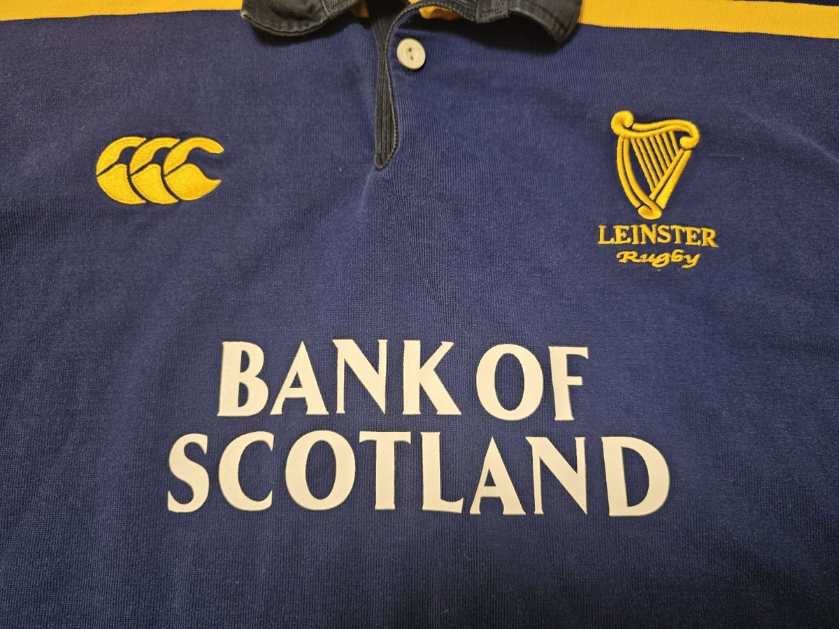 Leinster Rugby Union Vintage Shirt 2003 2005 Rugby Jersey Long 2xl