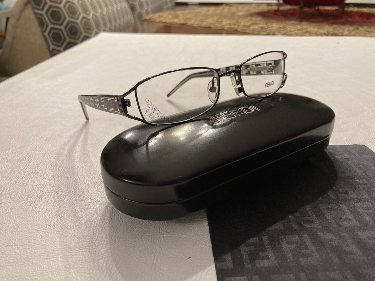 ? New! Fendi Eyeglasses and Case FENDI EYEWEAR Fendi First square-frame acetate optical  main image 4