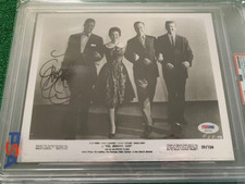 CHUCK BERRY HAND SIGNED 8x10 PHOTO      RARE       GO JOHNNY GO      PSA SLABBED