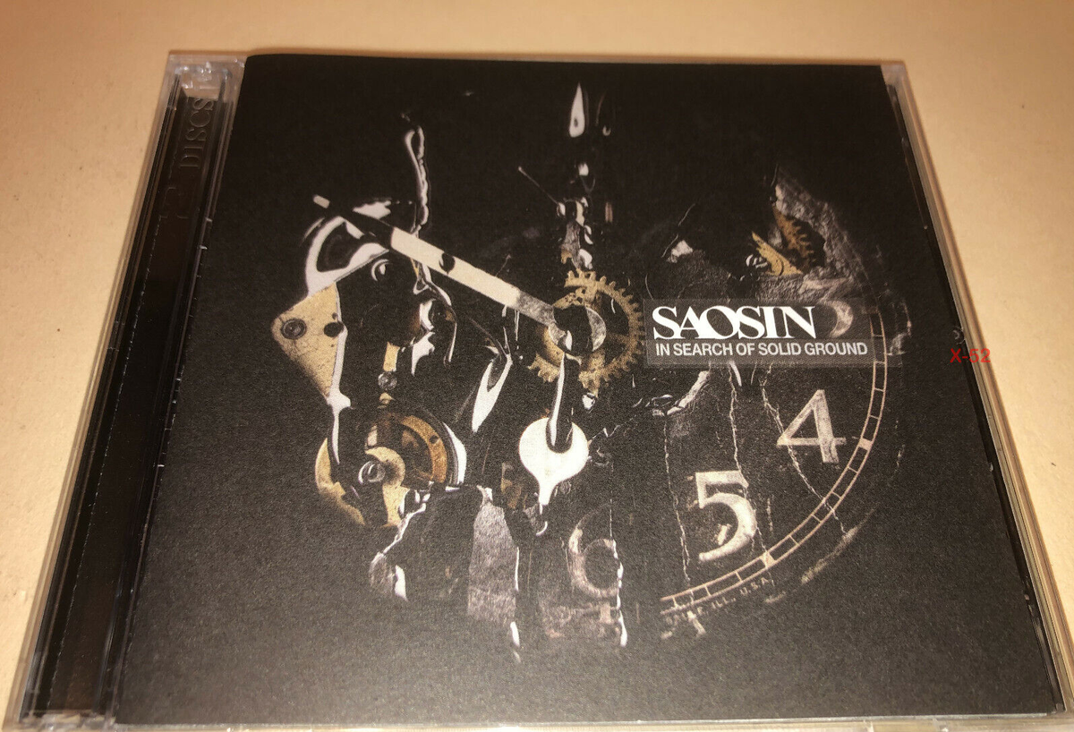 signed Saosin CD In Search of Solid Ground bonus DVD autographed