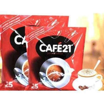 3 Packs Cafe21 2IN1 Instant Coffee Mix No Sugar Added EXPRESS SHIPPING