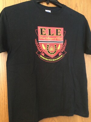 E.L.E. (Evil League Of Evil) Black Shirt - M.  