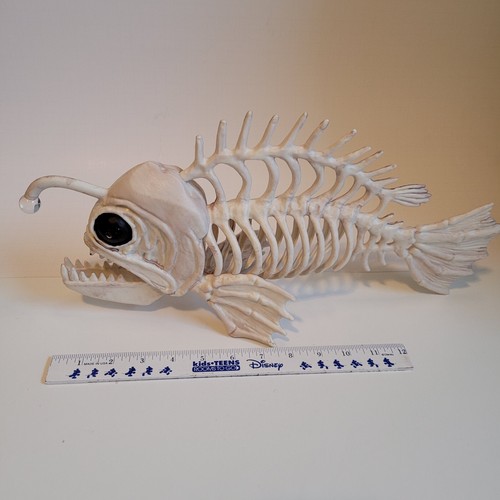 Pez Pescador Iluminar Luz Nocturna Decoración Halloween Mar Profundo Único Ver Descripción - Imagen 12 de 15