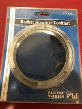 Plumb Works Basket Strainer Locknut Fits 4” Basket Strainer 679-8361