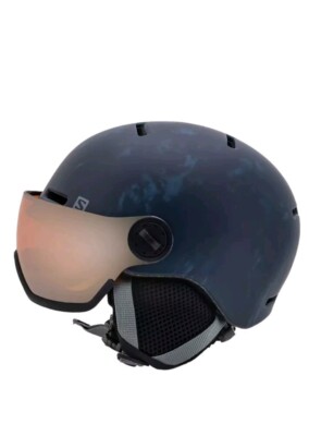 Casco SALOMON GROM VISOR blu Visiera Incluso  - CAT. S2 GLAS
