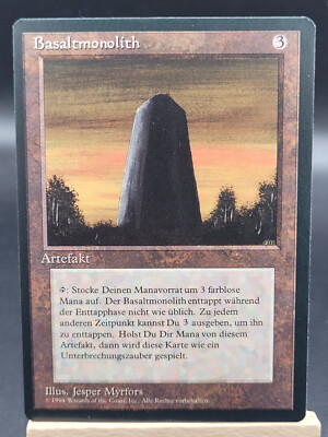 1x Basalt Monolith - German - FBB - EDH - Vintage - Modern #2644