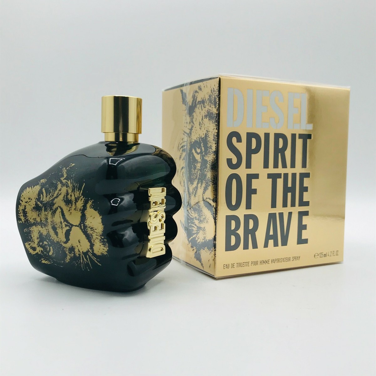 Diesel Spirit Of The Brave Men Cologne Spray 4.2 oz New In Sealed