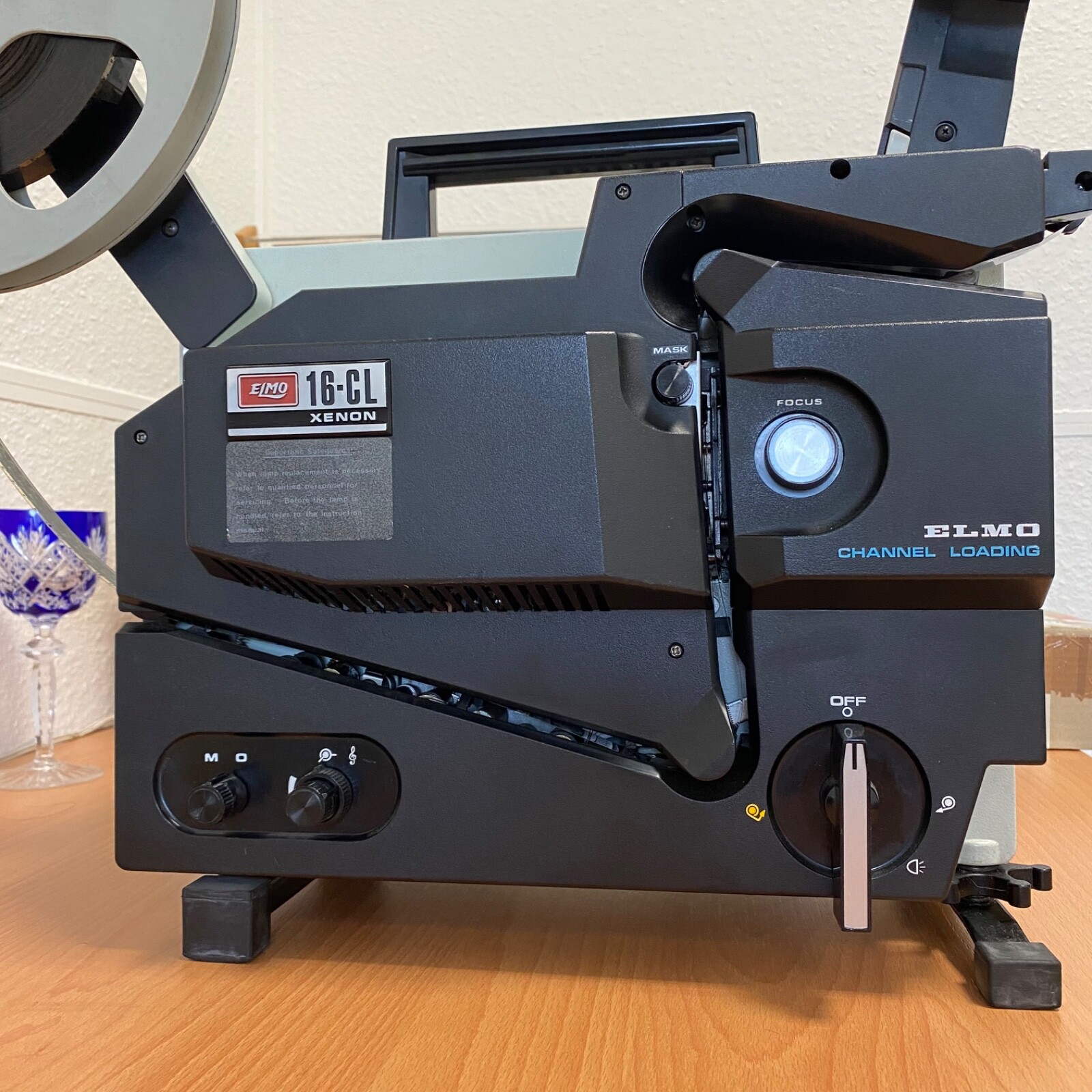 ELMO 16-CL 16mmx Xenonlampe Filmprojektor, 250W Lampe Filmprojektor