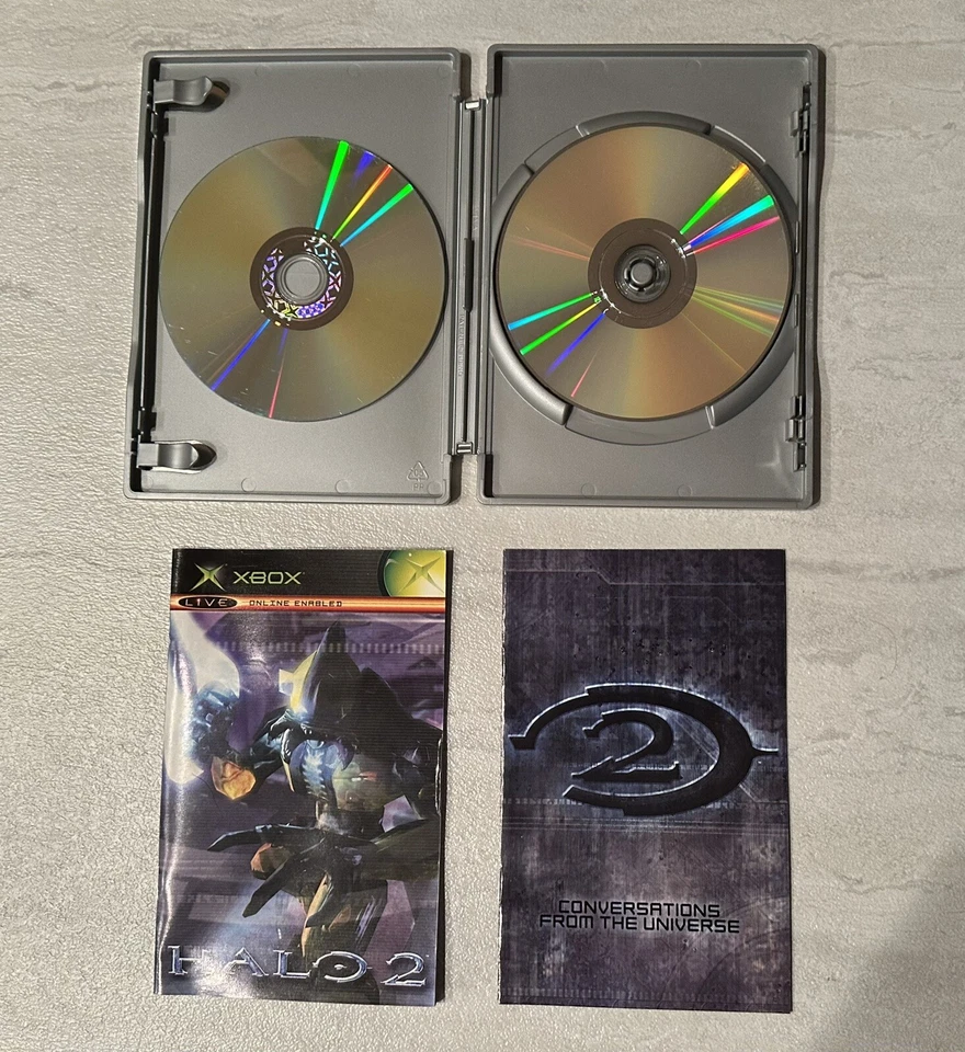 XBOX LOT HALO HALO 2 LIMITED COLLECTORS EDITION CIB LOT Working - Image 3 of 4