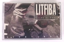 litfiba "colpo di coda" live 1993 musicassetta -sigillata - VOL.1 - UNA CASSETTA