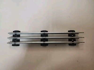 Menards O GAUGE STANDARD 10'' STRAIGHT TRACK SECTION Tubular 3 rail 6-65500 NEW