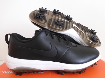 Nike Roshe G Tour Golf Cleats Black-Summit White Mens Sz 8 [AR5580-001]