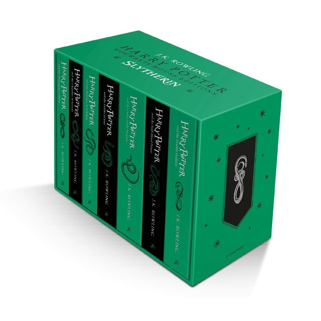 Harry Potter Slytherin Hogwarts House Editions Paperback Box ... - - Image 5