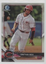 2018 Bowman Draft Chrome SSP Variation Jonathan India (Running the Bases) 1p5