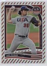 2024 Panini Stars and Stripes Stripes Luke Holman #8 fm0