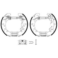 2X Bremsbackensatz Hinten FüR Fiat Fiorino 225 1.4 07 Bis 26 Textar 169A4000 KFV