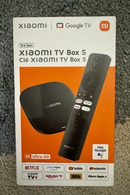 Xiaomi Mi Box S MDZ-22-AB Android TV 4K HDR Remote Streaming Media Player