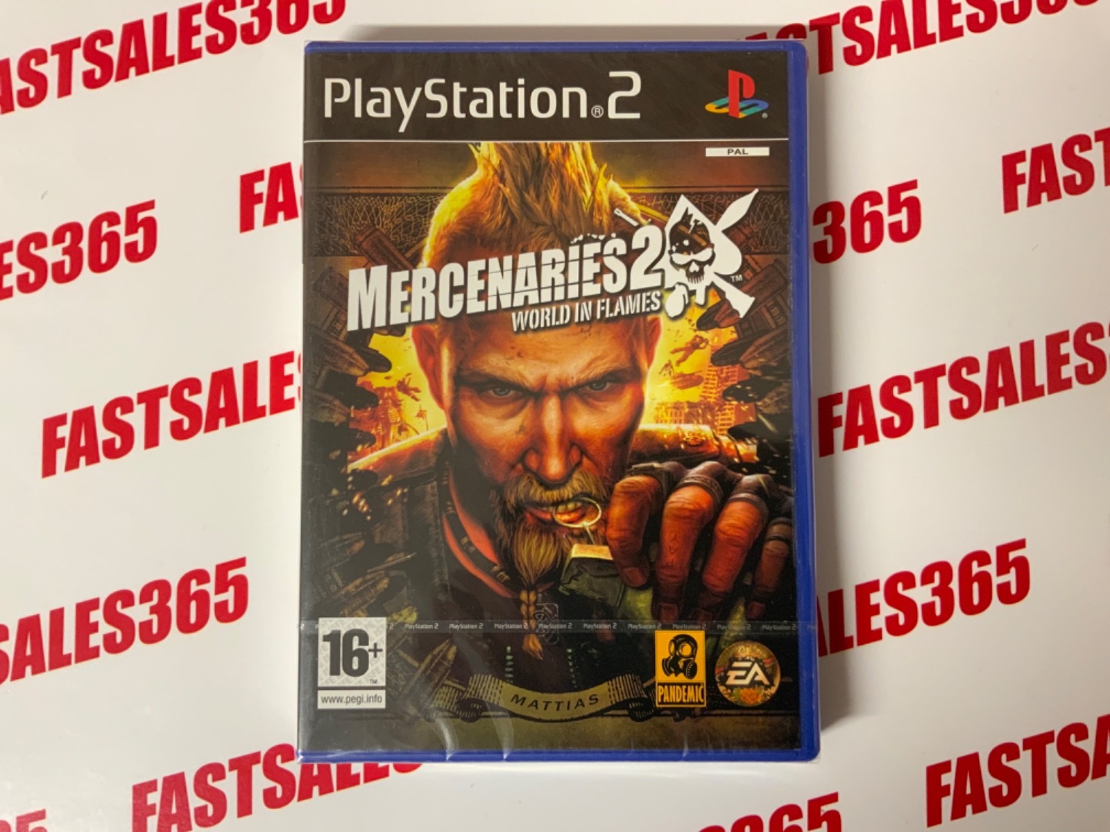 Mercenaries 2 : World In Flames - PS2 - New And Sealed.