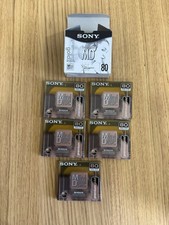 Sony Premium Gold 74-Minute MiniDisc 5-Pack New Sealed