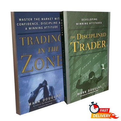 2 Bücher von Mark Douglas: The Disciplined Trader & Trading in der Zone