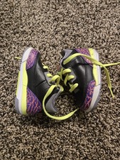 Jordan 3 Toddler Sz 3c Black Volt Pink Purple NEW