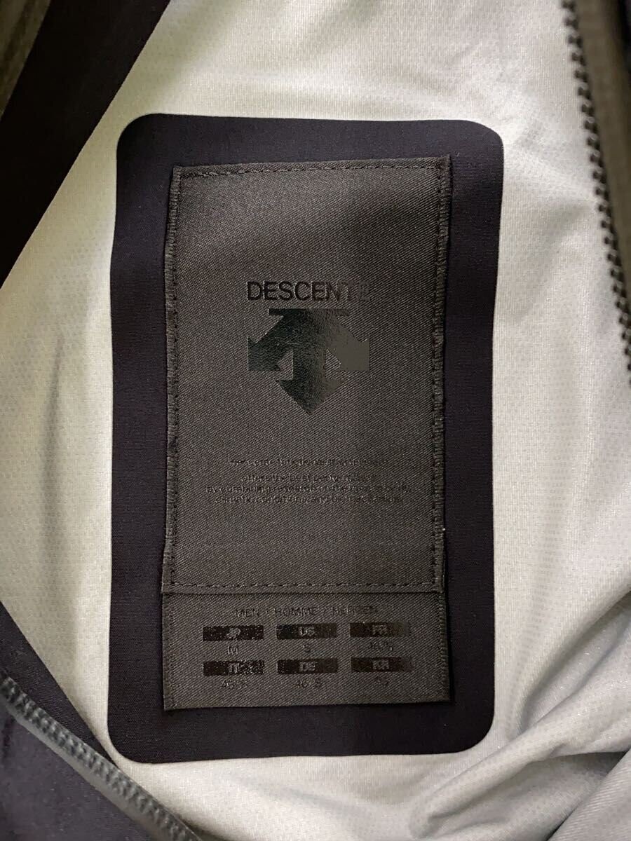 DESCENTE Nylon Jacket, Medium, Black, Solid Color… - image 3