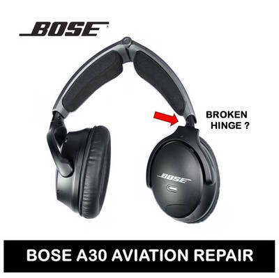 Bose Headsets Bose A30/Bose A20/Bose X, REPAIR SERVICE WITH PARTS