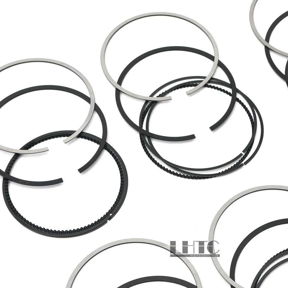 Engine Piston Rings Set STD For BMW 128i 330i 530i E90 E91 E60 E70 N52B30 3.0 - Image 3 of 4